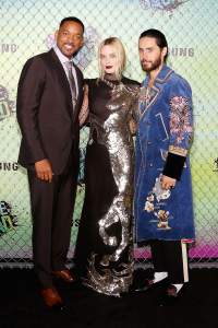 Los protagonistas de ‘Escuadrón Suicida’, Will Smith, Margot Robbie y Jared Leto acudieron a la premiere en NuevaYork.