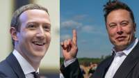 Mark Zuckerberg y Elon Musk.