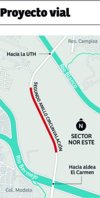 Avanza ampliación del segundo anillo en San Pedro Sula