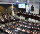 Salón legislativo de Honduras.