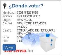 Presidenciable nacionalista Eva Fernández no puede votar