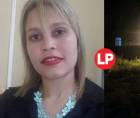 Foto en vida de la fiscal Karen Almendarez (izq). Escena del crimen donde fue asesinada la funcionaria del Ministerio Público (der).