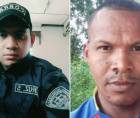 Fotos en vida de los policías Felipe Santiago Rivas Izaguire y Danilo Bucle Guzmán.