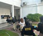 Agentes de la Atic llegaron a sustraer documentos a la alcaldía de San Pedro Sula.