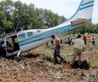 El 6 de junio de 2012, la avioneta, bajo custodia de la Fuerza Aerea, quedó dañada tras un accidente cerca del aeropuerto Golosón de La Ceiba.