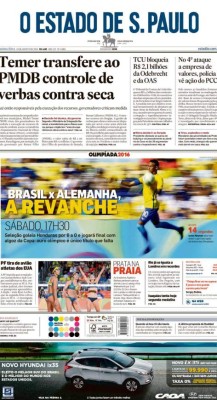 Las portadas luego de la goleada de Brasil a Honduras