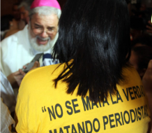 'Periodistas, héroes que se arriesgan para informar”: Emiliani