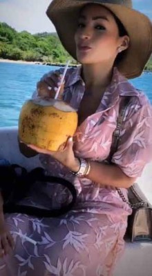 Con reinas de bellezas: Las espectaculares vacaciones de Emilio Izaguirre y 'Choco' Lozano