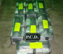Detienen a hondureño con 138 kilos de cocaína en Costa Rica