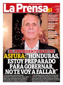 Asfura: Honduras, estoy preparado para gobernar, no te voy a fallar