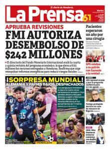 FMI AUTORIZA DESEMBOLSO DE $242 MILLONES