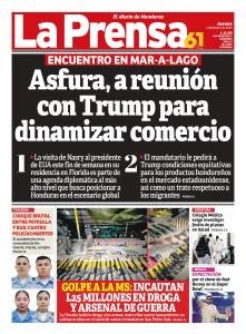 Asfura, a reunión con Trump para dinamizar comercio