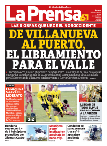 DeVillanueva al Puerto, el libramiento para el valle