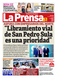 Libramiento vial de San Pedro Sula es una prioridad