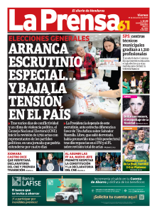 Arranca escrutinio especial ... y baja la tensión en el país