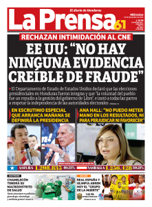 EE UU:No hay ninguna evidencia creíble de fraude
