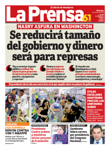 Se reducirá tamaño del gobierno y dinero será para represas