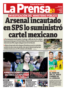 Arsenal incautado en SPS lo suministró cartel mexicano