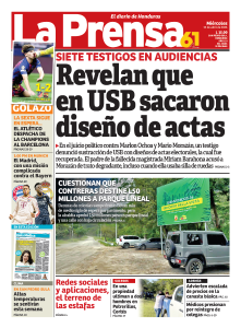 Revelan que en USB sacaron diseño de actas