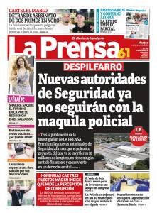 Nuevas autoridades de Seguridad ya no seguirán con la maquila policial