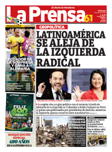 Latinoamérica se aleja de la izquierda radical