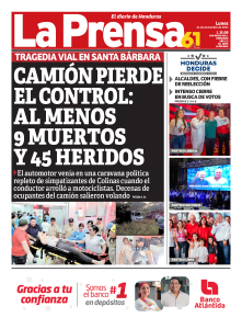 Camión pierde el control: al menos 9 muertos y 45 heridos