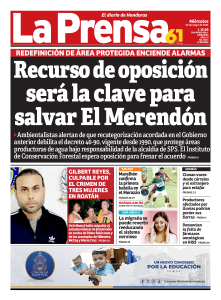 Recurso de oposición será la clave para salvar El Merendón