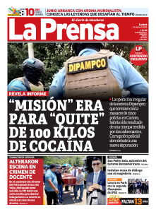 Misión era para quite de 100 kilos de cocaína