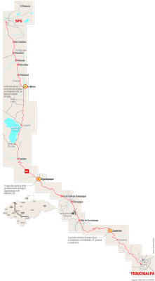 Viene revisión a tarifa del peaje en la carretera CA-5 de Honduras