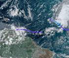 Los fenómenos 91-L y tormenta Julia (depresión 12) se desplazan por el Atlántico.