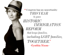 Celebridades piden reforma migratoria en EUA