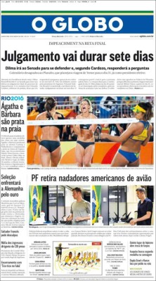 Las portadas luego de la goleada de Brasil a Honduras