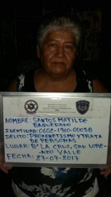 Caen implicados en red de trata de personas en el sur de Honduras