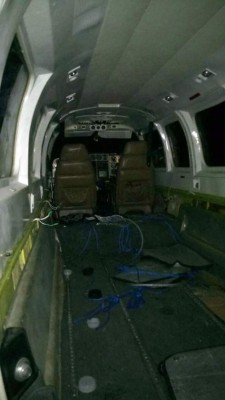 Avioneta incautada venía cargada con 64 kilos de cocaína