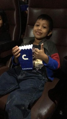Más de 200 niños de El Ocotillo disfrutaron del cine gracias a Diario LA PRENSA   