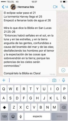 El pasaje de la Biblia que anunció los terremotos, el eclipse e Irma