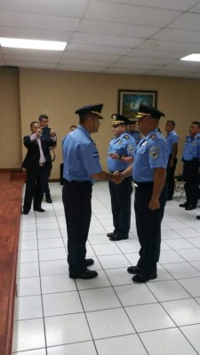 La Policía Nacional de Honduras realiza traspasos de mando
