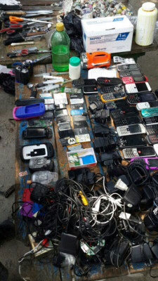 Herramientas para cavar un túnel hallan en cárcel de Honduras