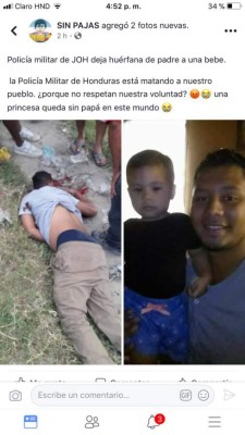 Hondureño muere al ser herido de bala en protesta