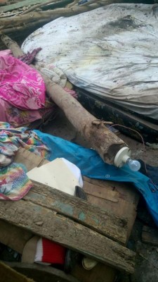 Dos adultos y un bebé mueren electrocutados en Choluteca