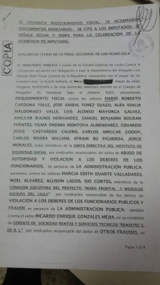 Dictan medidas sustitutivas a más de 20 exdirectivos del IHSS acusados de corrupción