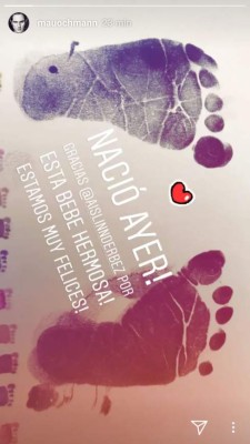 Aislinn Derbez y Mauricio Ochmann anuncian el nacimiento de su hija