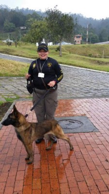 Con fondos de Oabi entrenan escuadrón canino antidrogas