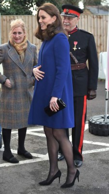 Kate Middleton afronta el dilema de vestir de negro en los BAFTA