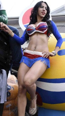 Las chicas que arrancaron suspiros en el carnaval ceibeño