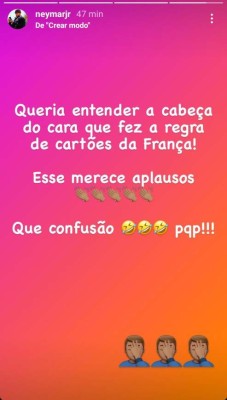 Neymar estalla tras conocer que se perderá la final de la Copa de Francia por sanción