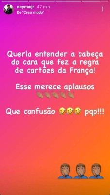 Neymar estalla tras conocer que se perderá la final de la Copa de Francia por sanción