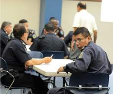 Resultados de pruebas de confianza a cúpula policial estarán en 15 días