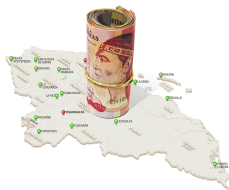 Remesas internas dinamizan la economía