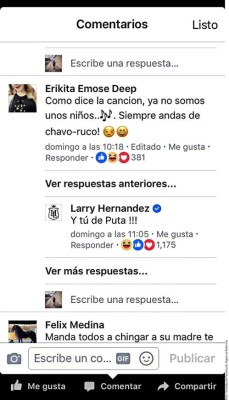 Larry Hernández le dice pu*a a una fan y se arma la guerra en redes